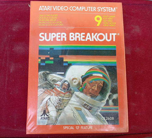 Super Breakout ( Juego Atari 2600 ) ( Nuevo ) 30v  _\(^o^)/_