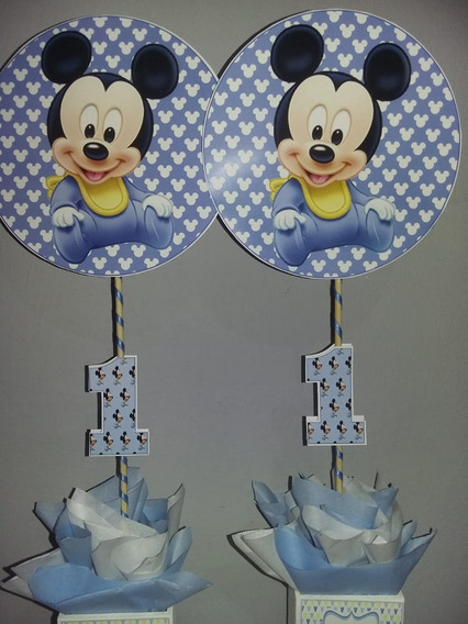 Centro Mesa Mickey Bebe | MercadoLibre ???? Centro Mesa Mickey Bebe | MercadoLibre ????