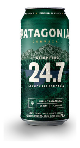 Cerveza Patagonia 24.7 Session IPA lata 473 mL