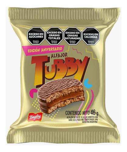 Alfajor Tubby X46g