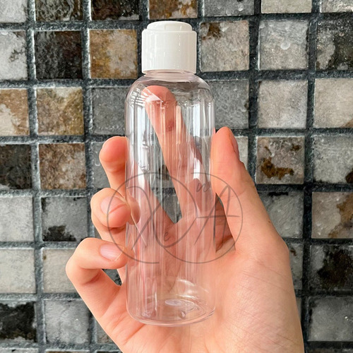 Envases Plasticos Botella 100 Ml Con Tapa Flip Top X 20