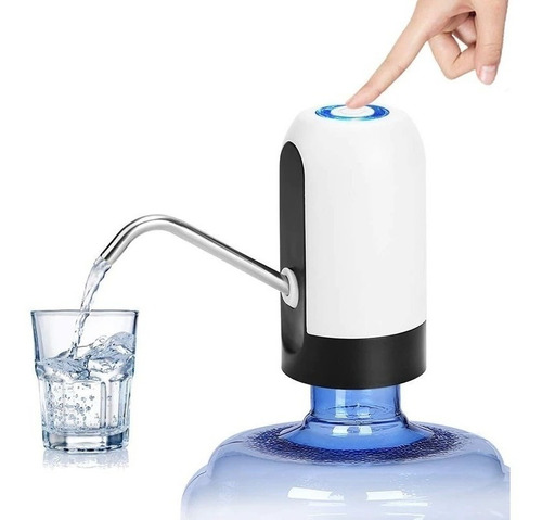 Bomba Dispensador Agua Electronico Recargable Usb Botellon