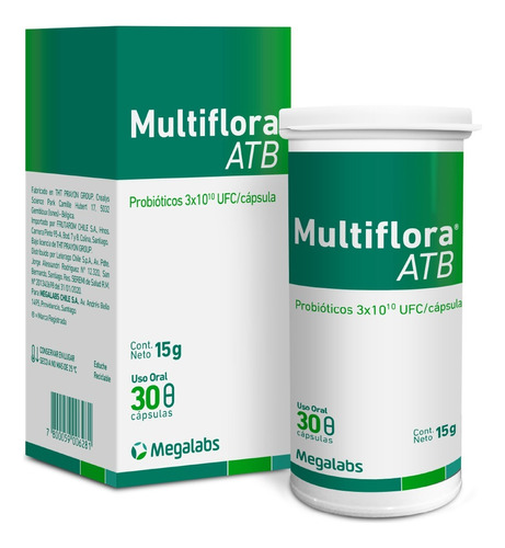 Multiflora Atb Probioticos X30 Capsulas 