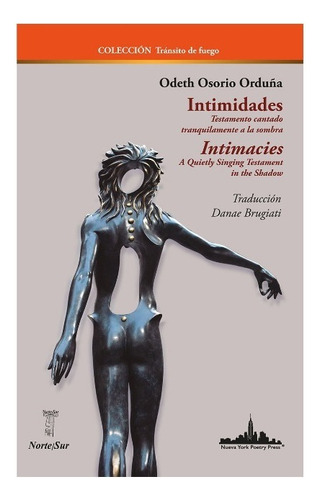 Intimidades / Intimacies, De Osorio Ordulña, Odeth. Editorial Nueva York Poetry Press En Español