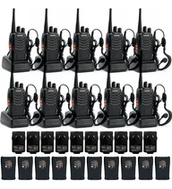 Comprar Kit X10 Handy Baofeng Bf-999s 5w 16ch Uhf 400-470mhz Color Negro