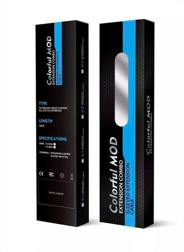 Kit Cables Mallados Atx Calidad Premiun 24 Pin Atx 4+4 6+2x2