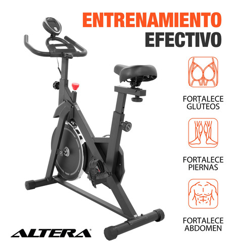 Bicicleta Spinning Estatica Para Ejercicio Altera Indoor Gym