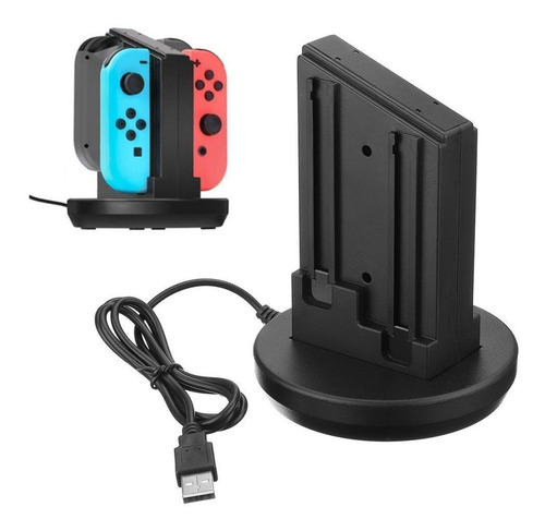 Cargador Para Nintendo Switch Joy Con Controles Base Cargado