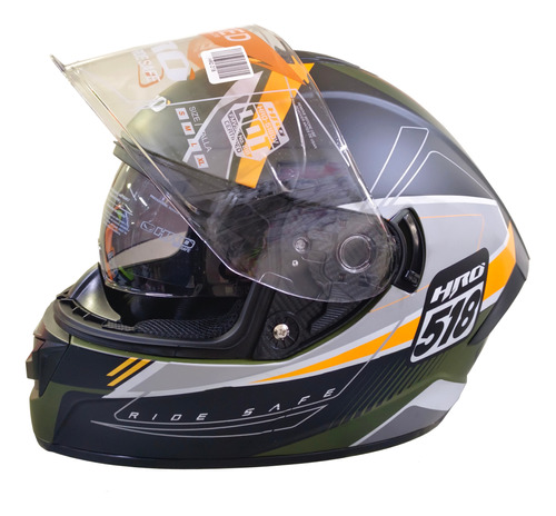 Casco Moto Hro 518 Garah Ride Safe - Dot 