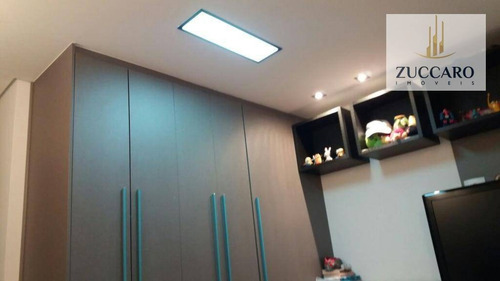Apartamento No Condomínio Solon Fernandes, 137m², 3 Dormitórios, 1 Suíte, 2 Vagas, Estuda Permuta. - Ap10417