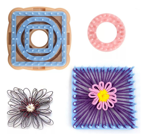 Kit De Máquina For Tejer Flores Máquina De Hacer Flores B