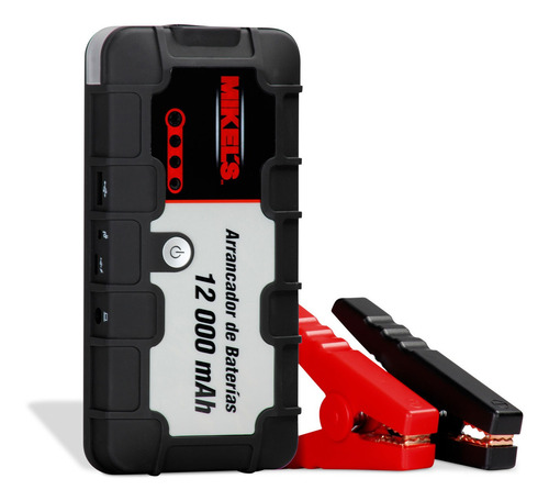 Arrancador Para Baterias Jumper 12000 Mah Mikels