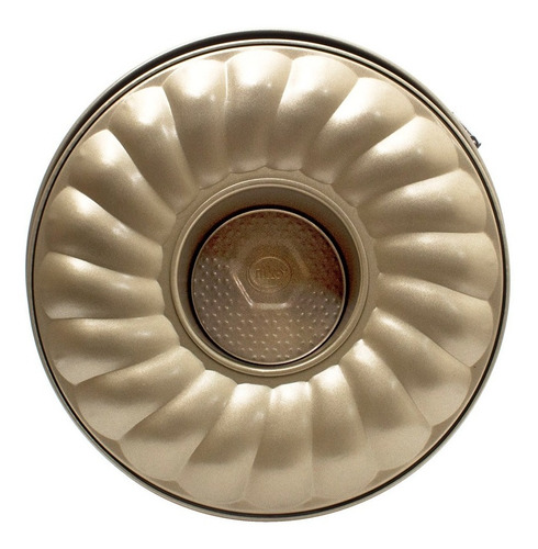 Imagen 3 de 4 de Molde Doble Fondo 26cm Ilko Non Stick Gold Antiadherente