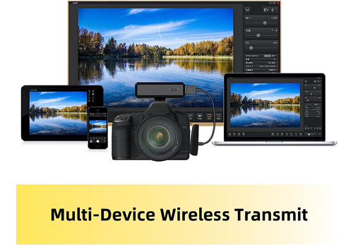 Control Remoto Wifi Para Camaras Dslr | Camfi Cf102 | Negro