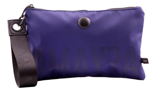 Imagen 3 de 10 de Cartera Clutch Amayra Dama Mujer Estampado Correa Pp