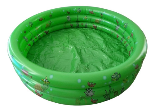 Piscina Inflable  Niños Piscinas Bebe 3 Anillos 120x40 Cm