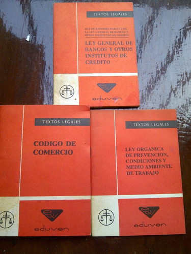 Ley Gral De Bcos 1988-ley Org. Prev Med.amb. Cod.come