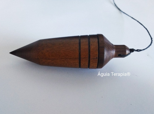 Imagem 5 de 8 de Pêndulo Testemunho Radiestesia Em Madeira