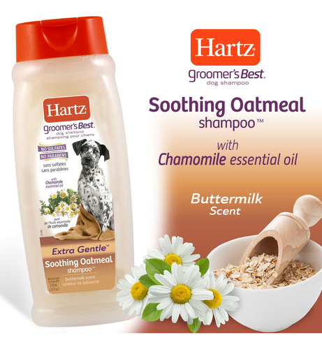 Shampoo Hartz Oatmeal Para Perros 18oz