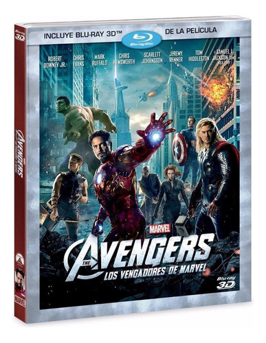 Avengers Los Vengadores Pelicula Blu-ray 3d