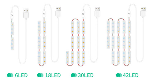 Tira De Luces Led Para Espejo De Maquillaje Con Control Táct