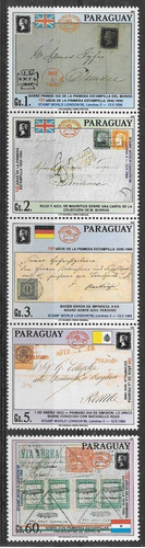 150 Años Del Penique Negro - Paraguay - Serie Mint
