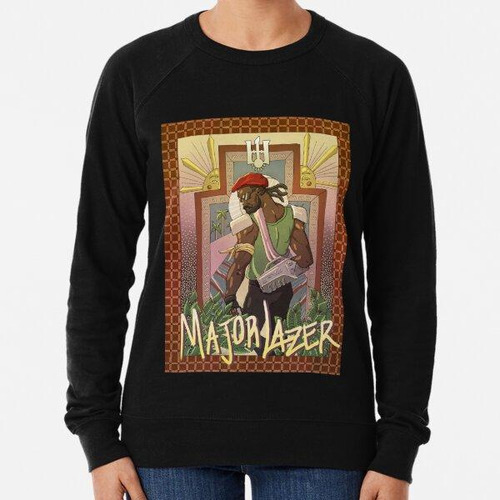 Buzo Major Lazer Mayor Laser Illustration  Calidad Premium