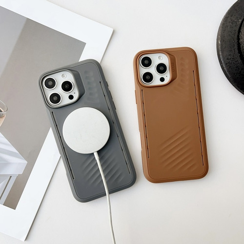 Capa Antiderrapante E Resistente Para iPhone 16/15 Pro Max