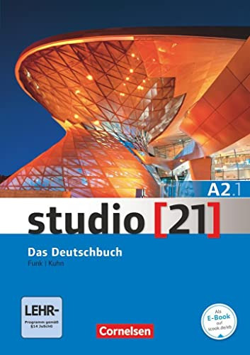 Libro Studio 21 A2.1 Kurs Und Ub Dvd-rom/e-book Mit Audio, I