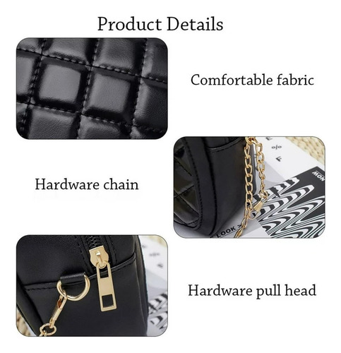 Bolsa Mariconera Moda Mujer Bandolera Cartera Mano Monedero