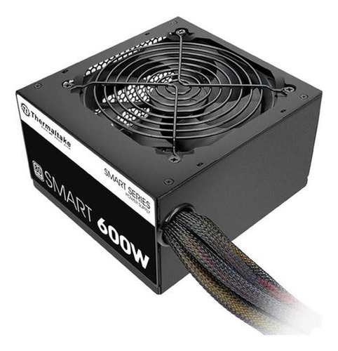 Fonte Tt 600w Smart Atx 2.3 A-pfv 80+ White Preto
