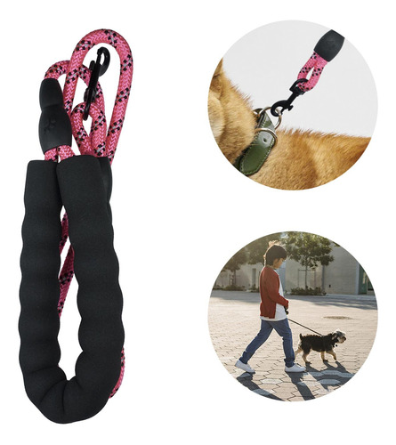 Correa Para Perro De Nylon Mascotas  Trensgruesa 125 Cm