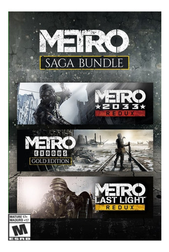 Metro Saga  Bundle Deep Silver Xbox One Digital