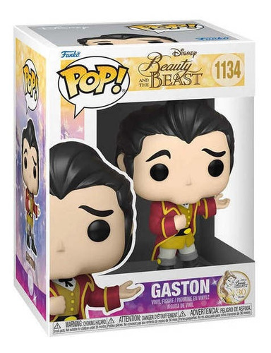 Funko Pop Gaston #1134 - Beauty And The Beast