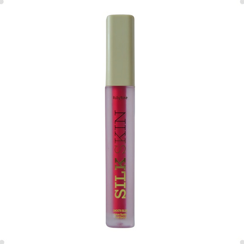 Batom Líquido Ruby Rose Silk Skin Smooth Blur Divine Cor Rosa Pink