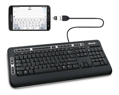 Imagen 2 de 8 de Adaptador Convertidor Otg Micro Usb Macho A Usb Hembra