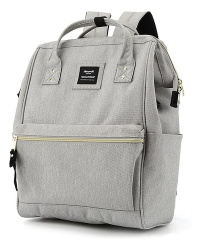 Mochila Himawari Portanotebook 9001 Gris Claro 33# Usb