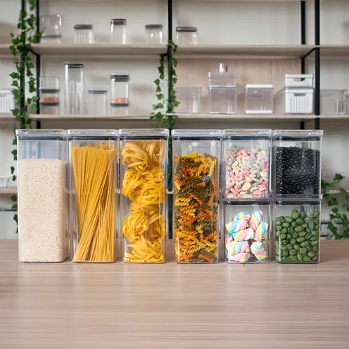 Kit 8 Potes Herméticos Amobox