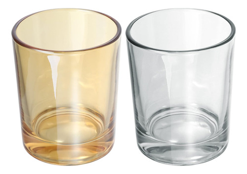 Vocoste 2 Vasos De Cristal Para Cepillos De Dientes De Baño,