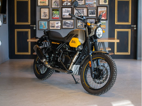 Imagen 3 de 25 de Royal Enfield Himalayan Scram 411 Graphite Yellow Entrega Ya