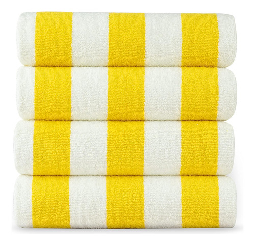 Toallas Lane Linen L4 Amarillo Algodon