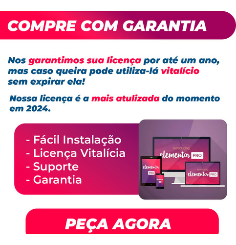 Plugin Elementor Pro 3.21.3 Licença Original Atualizado 2024