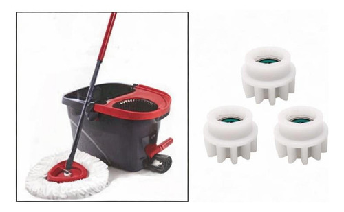3x Engranaje De Cubo De Fregona Giratoria, Pedal De Fregona