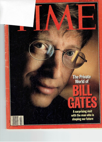 Revista Time Del 13 1 1997 Con Una Nota  Sobre Bill Gates