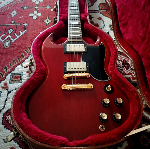Gibson Sg Standard 2017 Limited Edition Diestro Rojo Palo De Rosa (Usado)