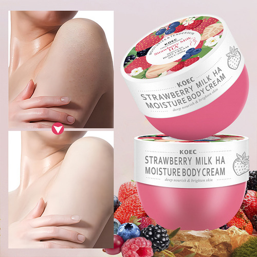 Ae Crema Corporal Hidratante Leche De Fresa