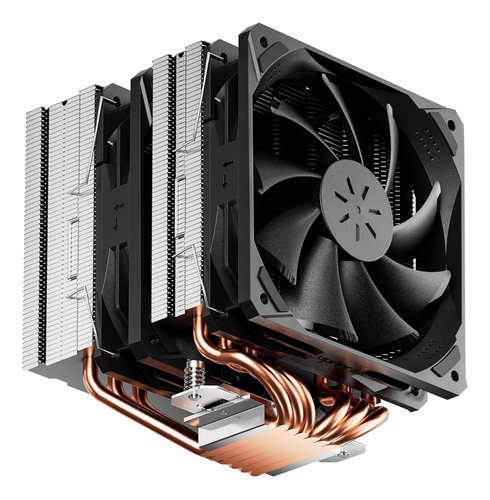 Enfriador De Cpu Uphere D6sek, 6 Tubos, Dual 120mm