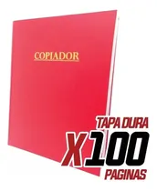 Comprar Libro Copiador Rab Oficio Tapa Dura Telada X 100 Paginas