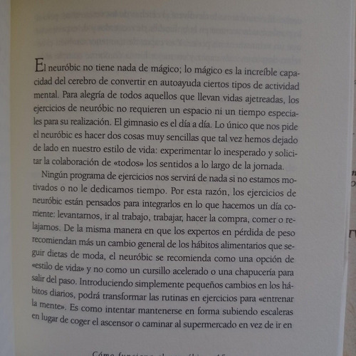 Mente Despierta: Ejercicios De Neurobic - Lawrence C. Katz (Usado)