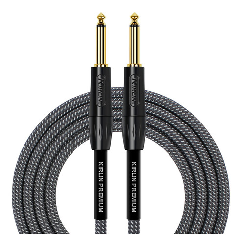 Cable De Guitarra Superprofesional Kirlin 3.6 Metros Plancha